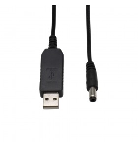 usb 5v to 12v dc5.5*2.1mm male step up cable 